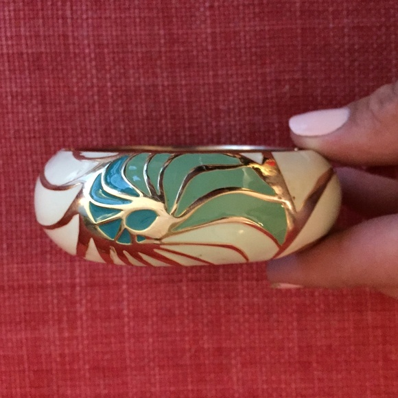Sequin Jewelry - Wide Enamel Bracelet by Sequin